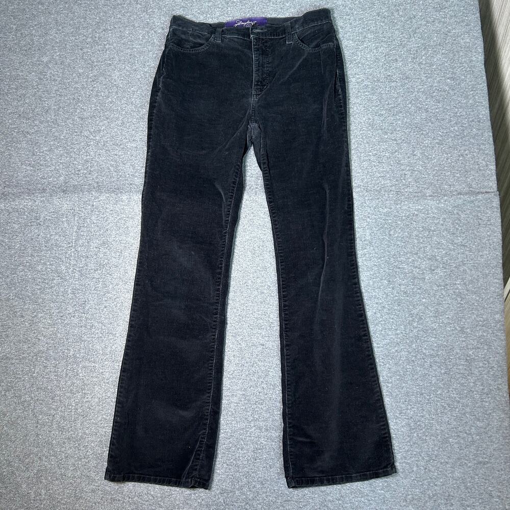 Not Your Daughter's Jeans black courderoy stretch sz 8 fall